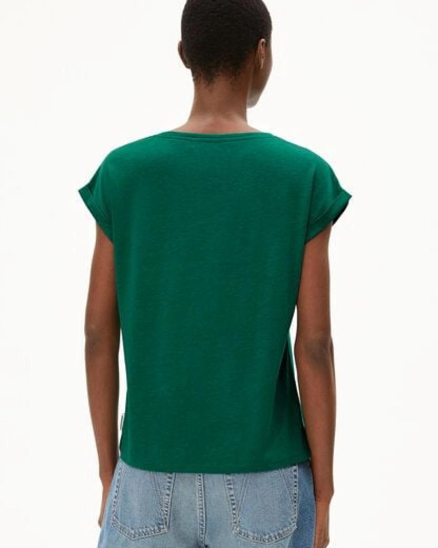 ARMEDANGELS JILAANA Damen T-Shirt aus TENCEL Lyocell Mix – Ansicht 2