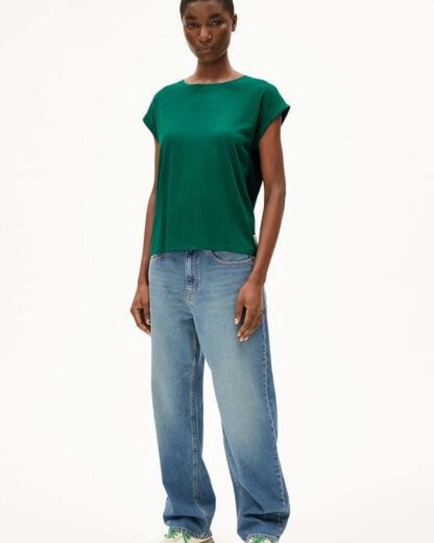 ARMEDANGELS JILAANA Damen T-Shirt aus TENCEL Lyocell Mix – Ansicht 4