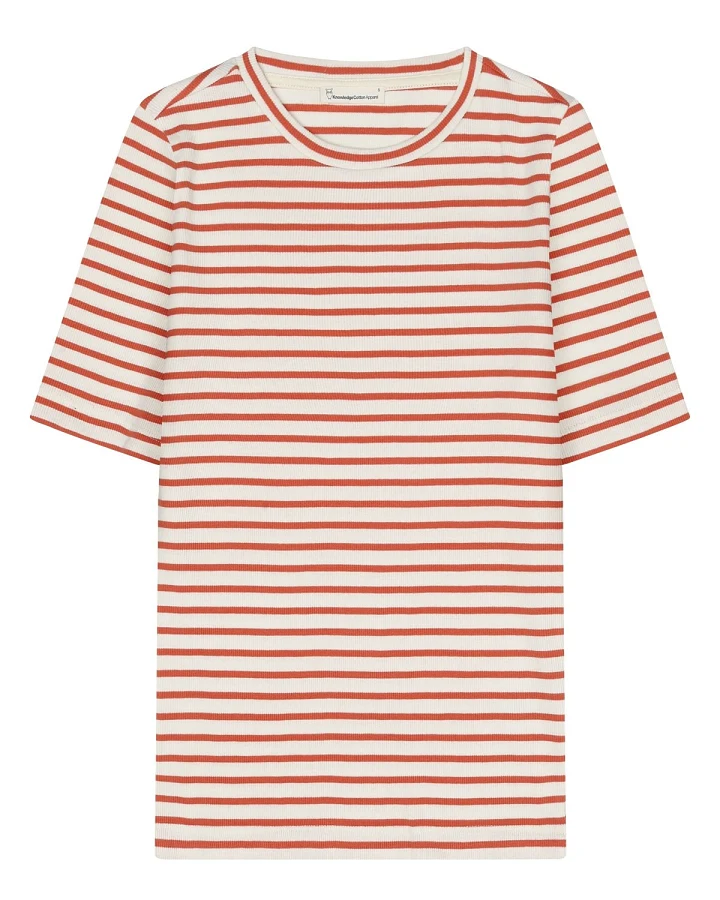 T-Shirt Rib Striped