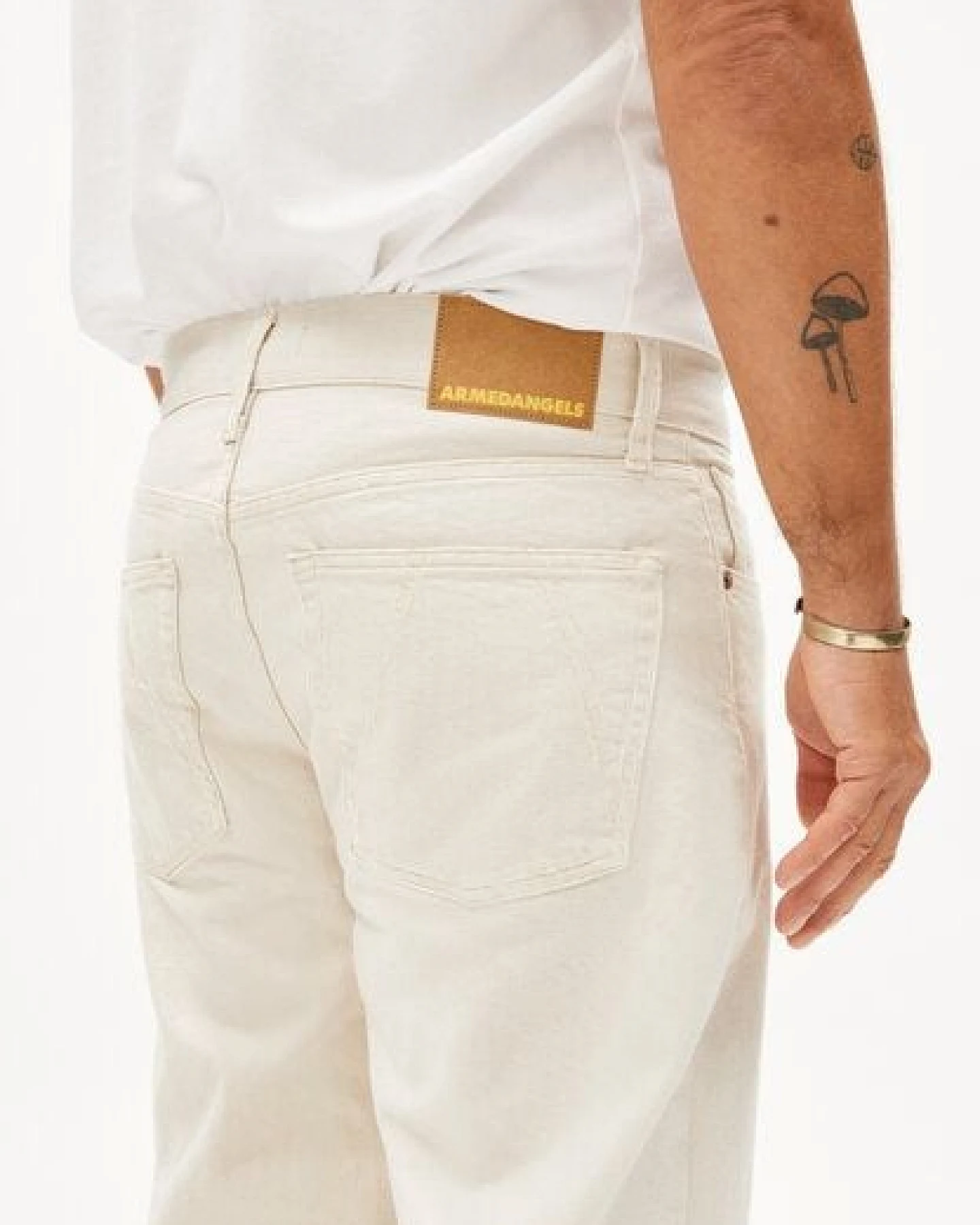 ARMEDANGELS AARY Herren Straight Jeans recycelter Baumwolle – Ansicht 3