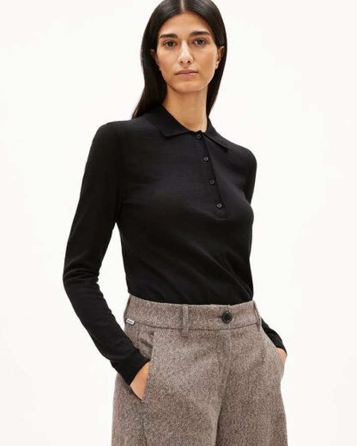 Produktseite: ARMEDANGELS MAARGO MERINO Damen Pullover aus Bio-Wolle