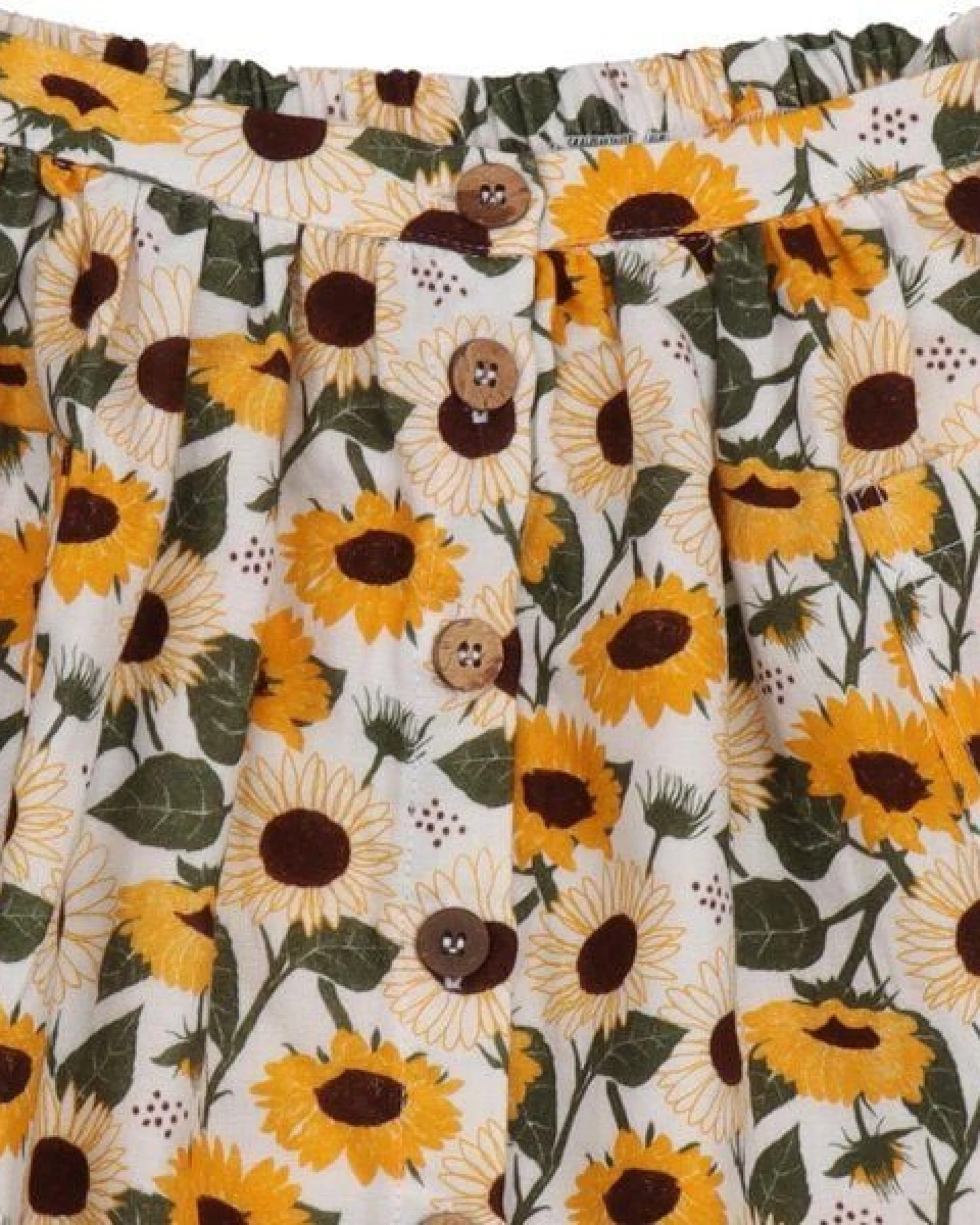 Kinder Rock „Sunflowers“ aus Bio-Baumwolle – GOTS-zertifiziert, Walkiddy – Ansicht 3