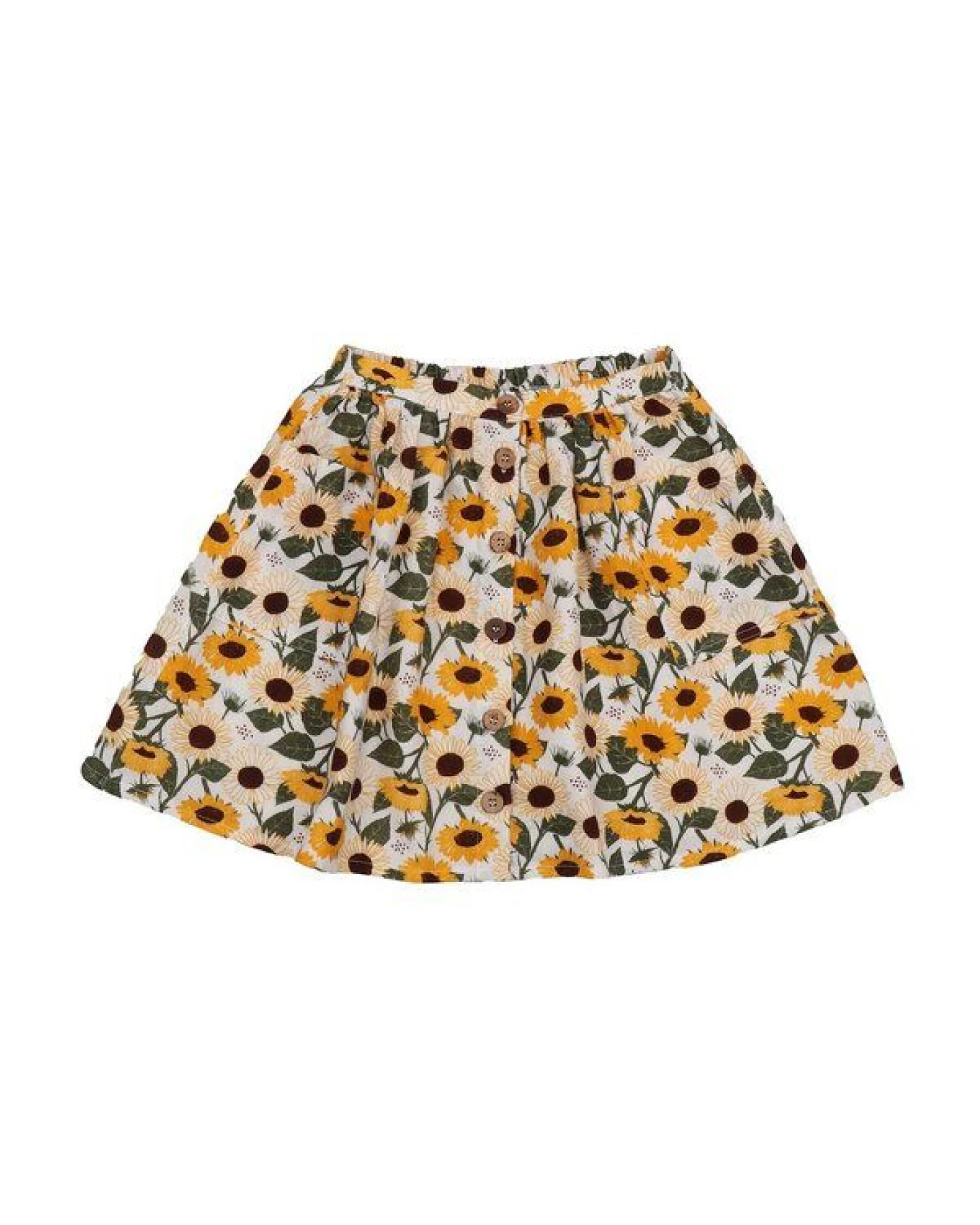 Kinder Rock „Sunflowers“ aus Bio-Baumwolle – GOTS-zertifiziert, Walkiddy – Ansicht 2