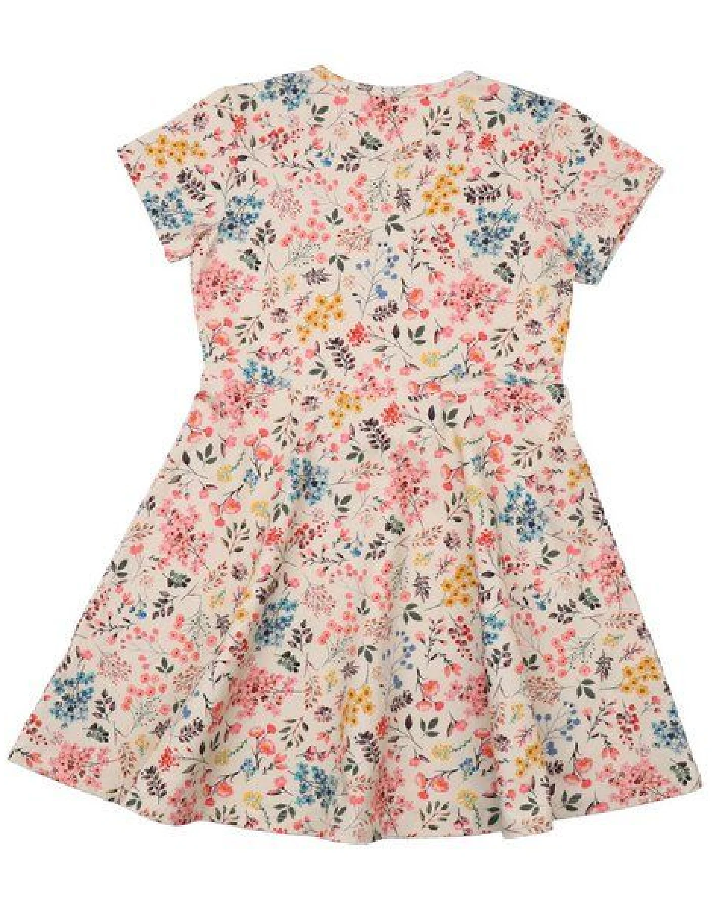 Mini Flowers-Dress - Walkiddy (Flared Dress aus Baumwolle (Bio)) – Ansicht 4