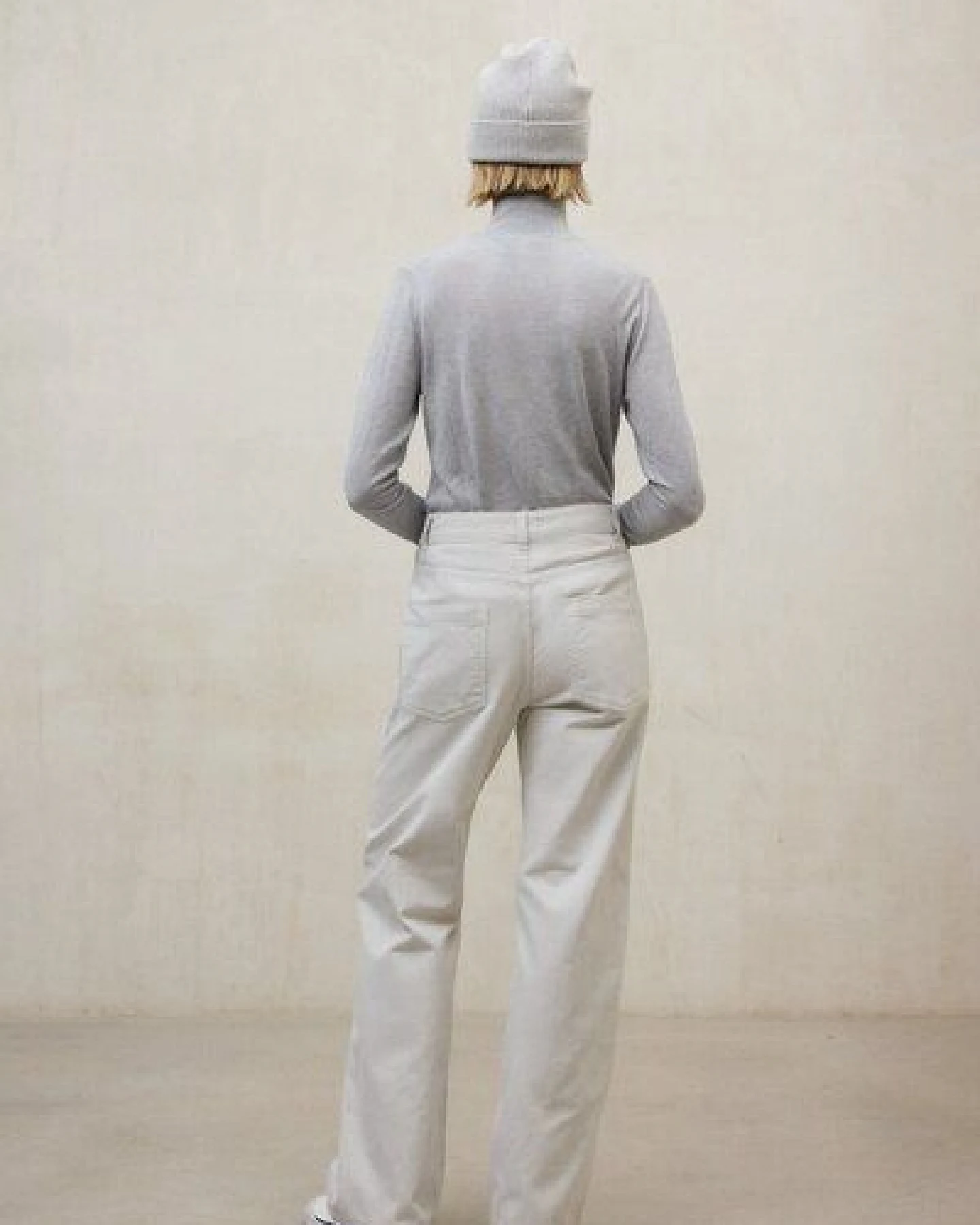 ECOALF Hose VALLEY woman, Farbe bone – Ansicht 4