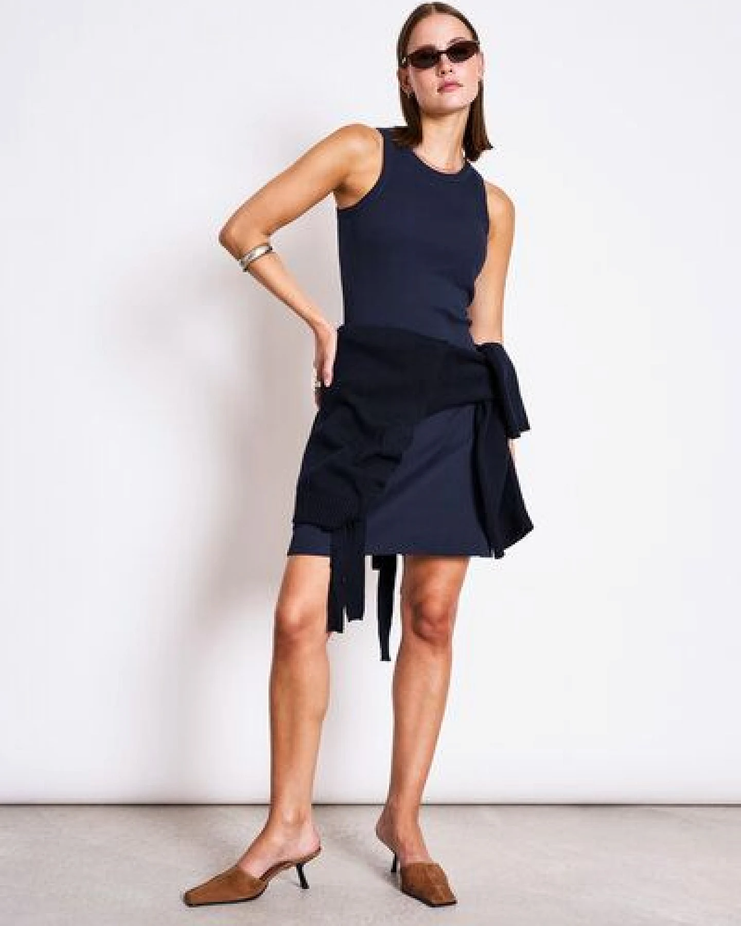 JAN N JUNE Ripp-Minikleid PORTO GOTS – Ansicht 2