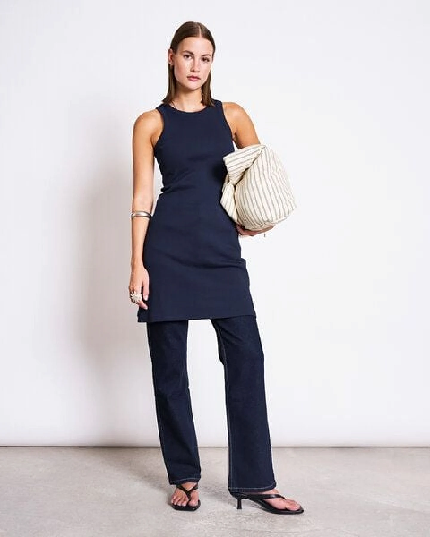 JAN N JUNE Ripp-Minikleid PORTO GOTS – Ansicht 4