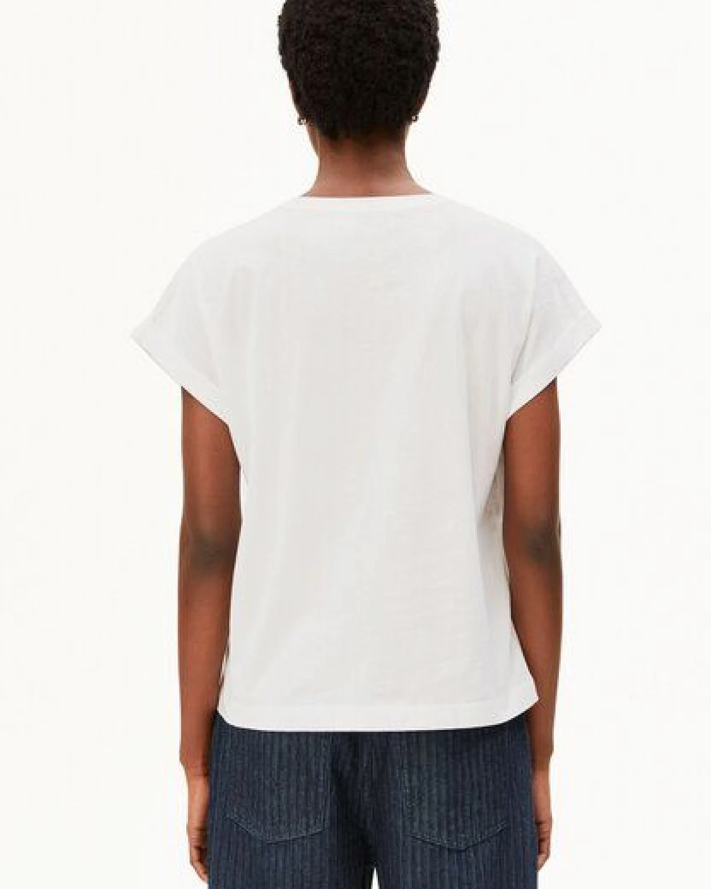 ARMEDANGELS IDAARA Damen T-Shirt aus 100% Bio-Baumwolle – Ansicht 2