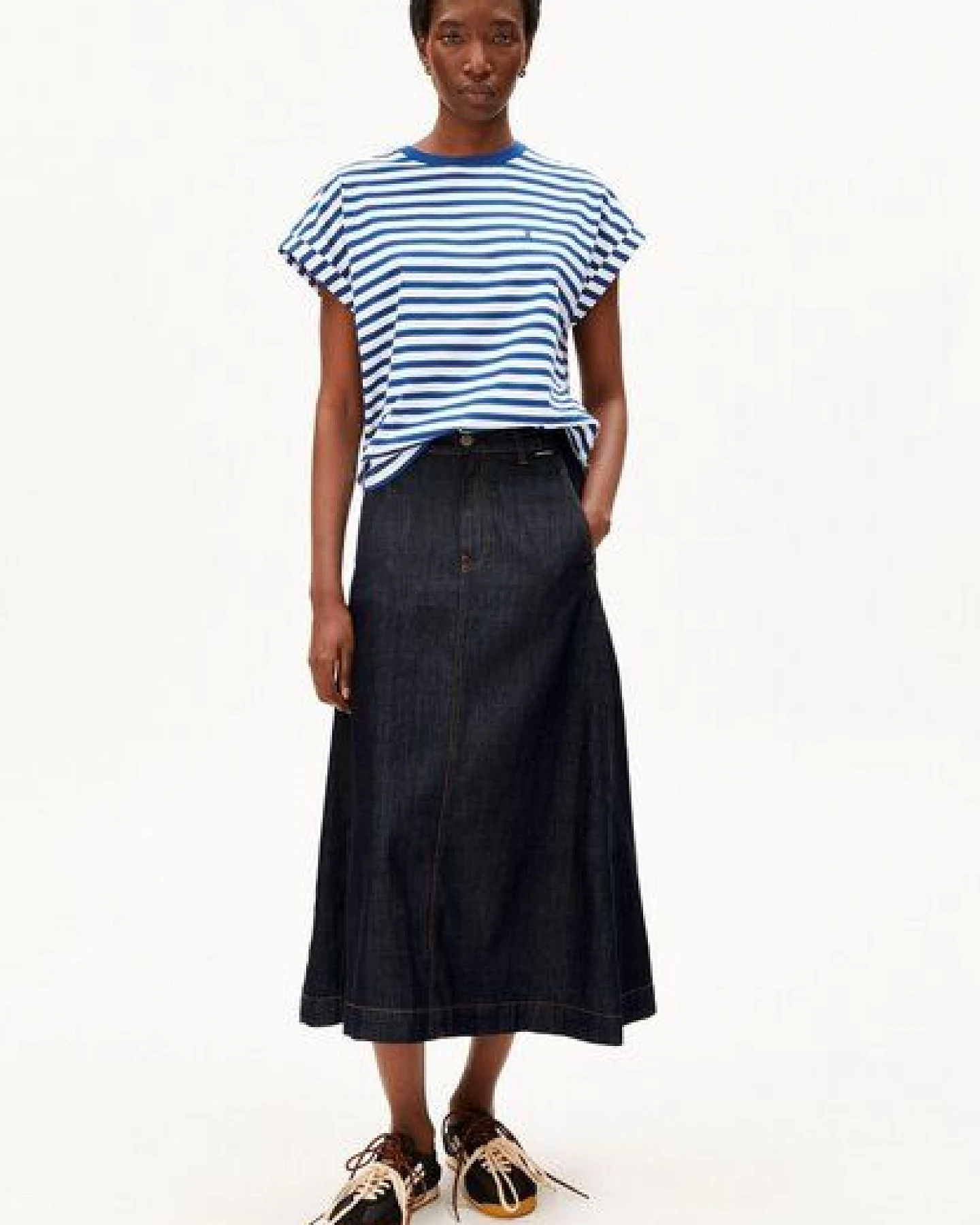 ARMEDANGELS IDAARA STRIPE Damen Bio-Baumwoll Mix – Ansicht 4