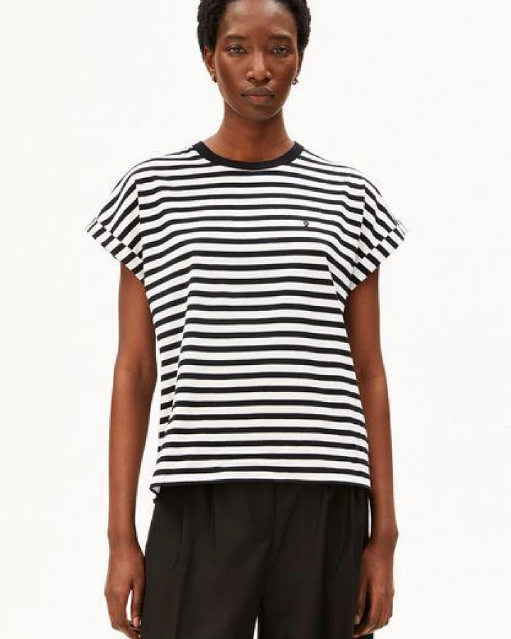ARMEDANGELS IDAARA STRIPE Damen Bio-Baumwoll Mix