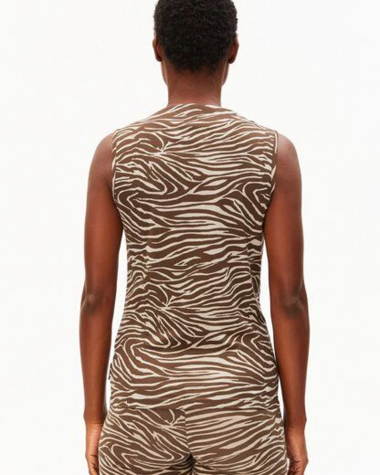 ARMEDANGELS ZEBRA Damen Top aus 100% Bio-Baumwolle – Ansicht 2