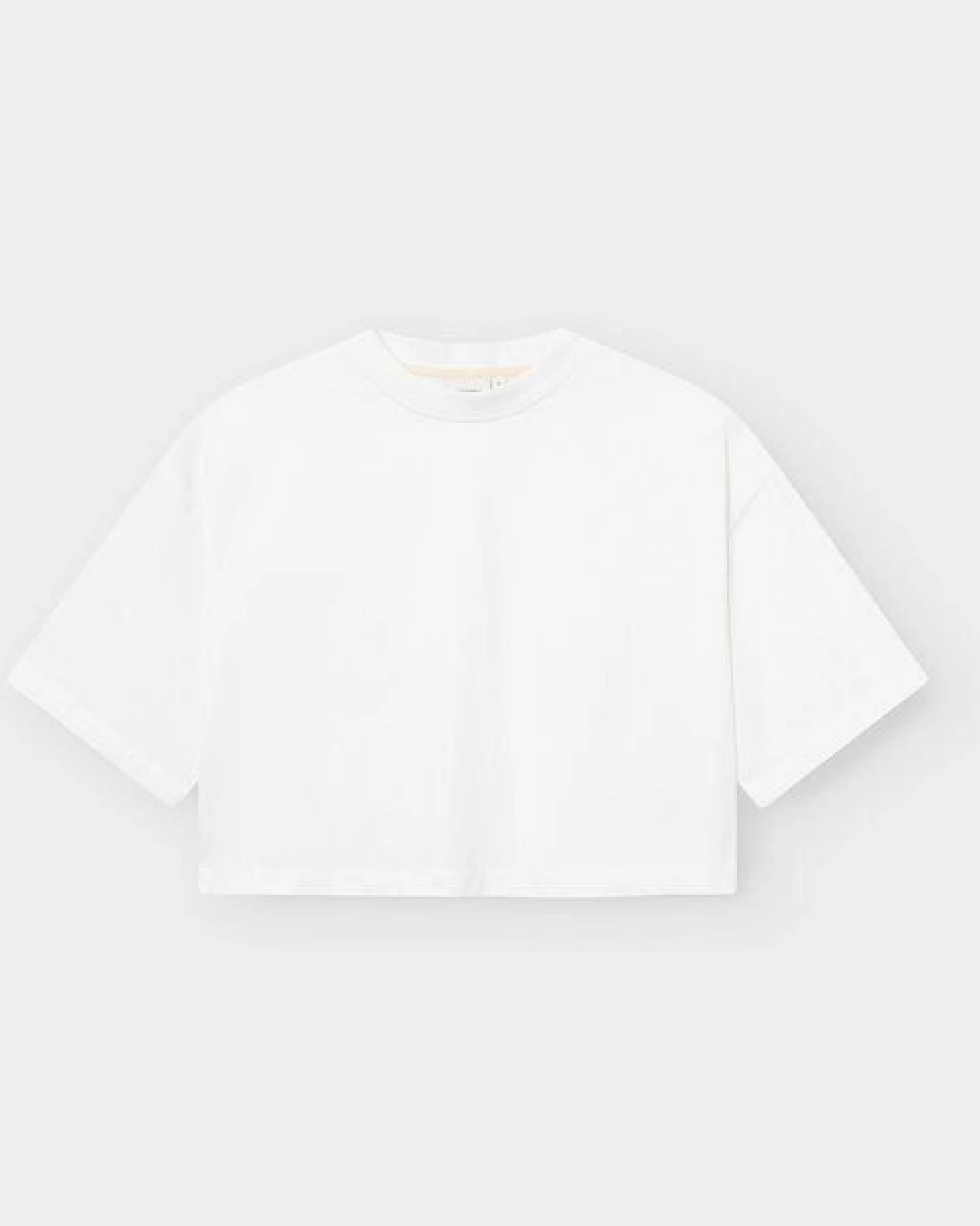 DEDICATED Damen T-Shirt - Ljusdal Cropped Boxy Tee – Ansicht 3
