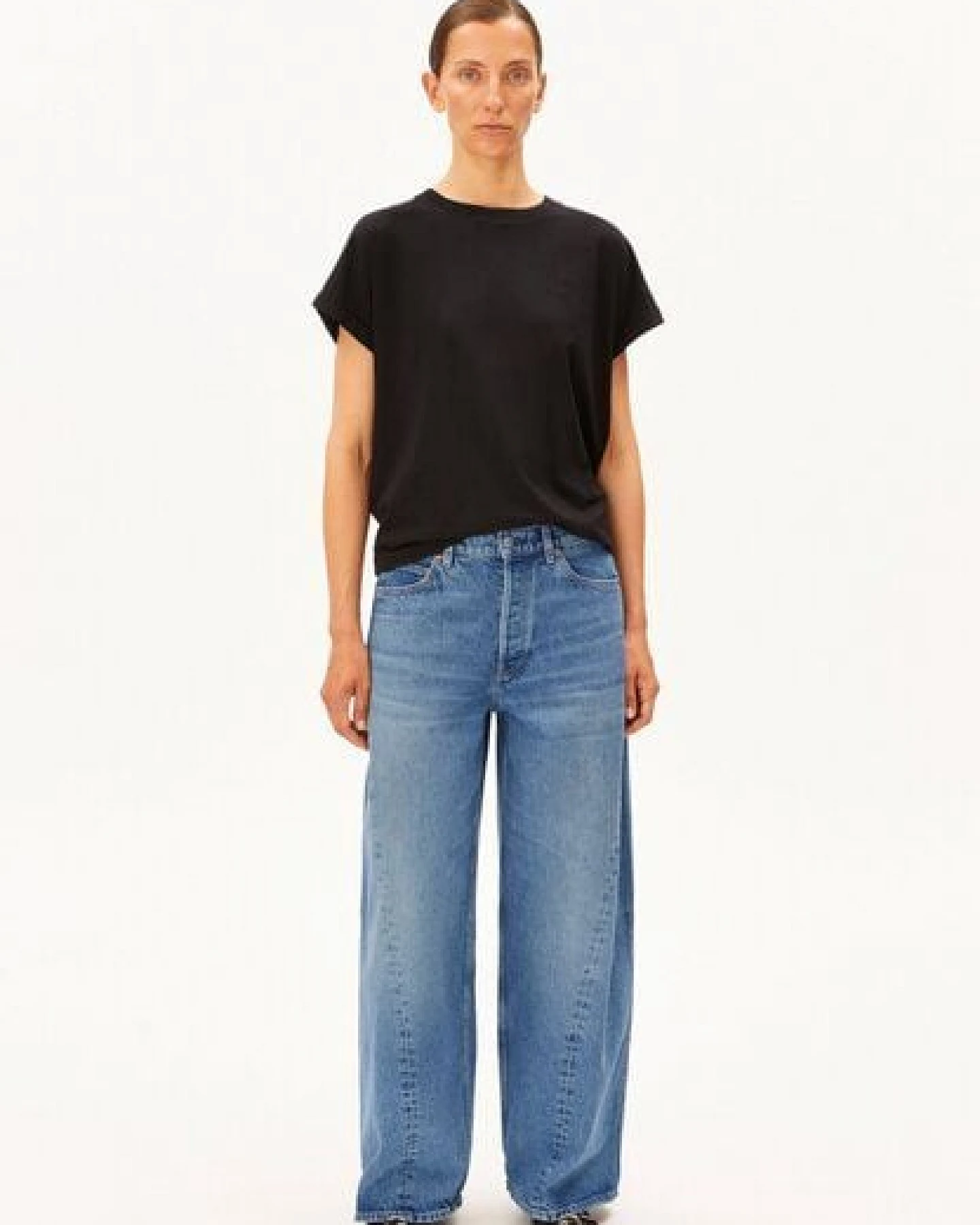 ARMEDANGELS IDAARA Damen T-Shirt aus 100% Bio-Baumwolle – Ansicht 4