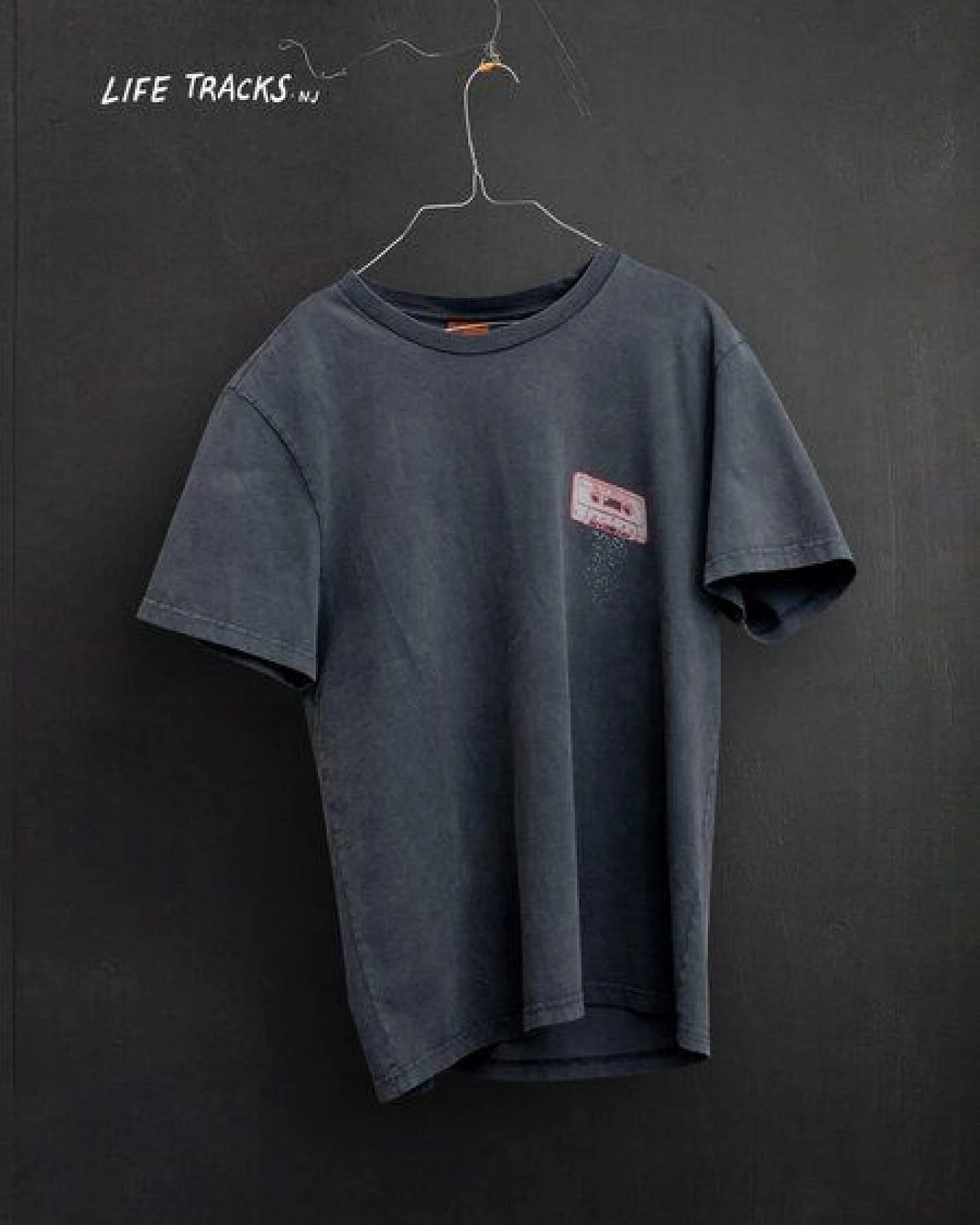 Nudie Jeans T-Shirt Roy Salty Tracks – Ansicht 2