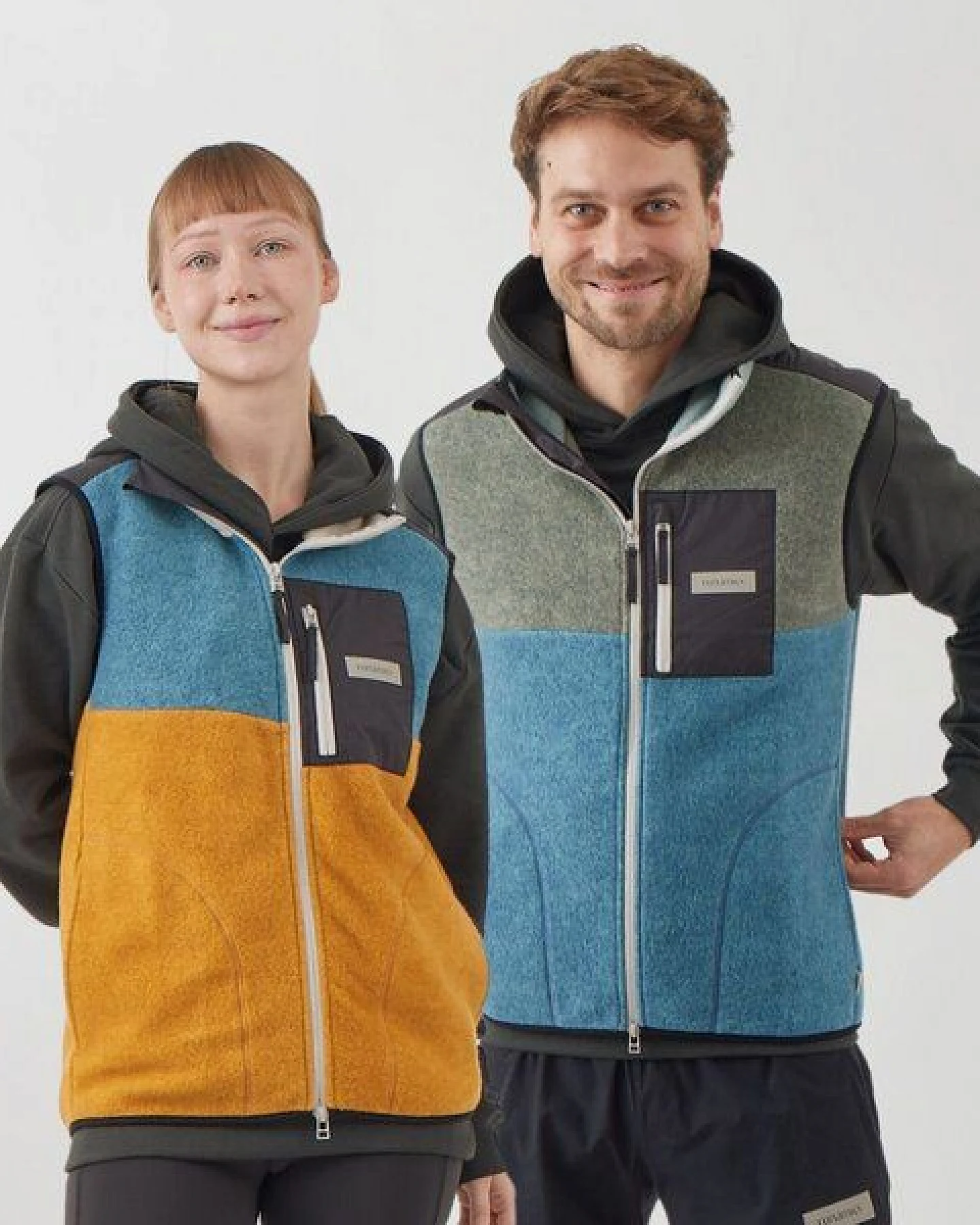 runamics TheNova Merino Fleece Weste 2026, verschiedene Farben, unisex – Ansicht 2