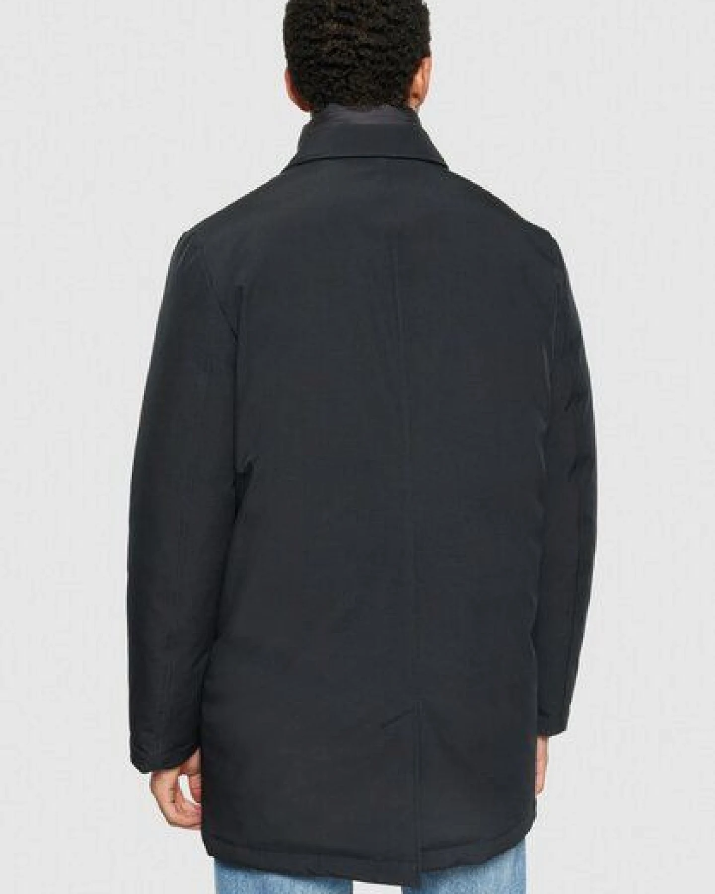 KnowledgeCotton Apparel CLIMATE SHELL car coat jacket - recycelt - GRS/Vegan – Ansicht 2