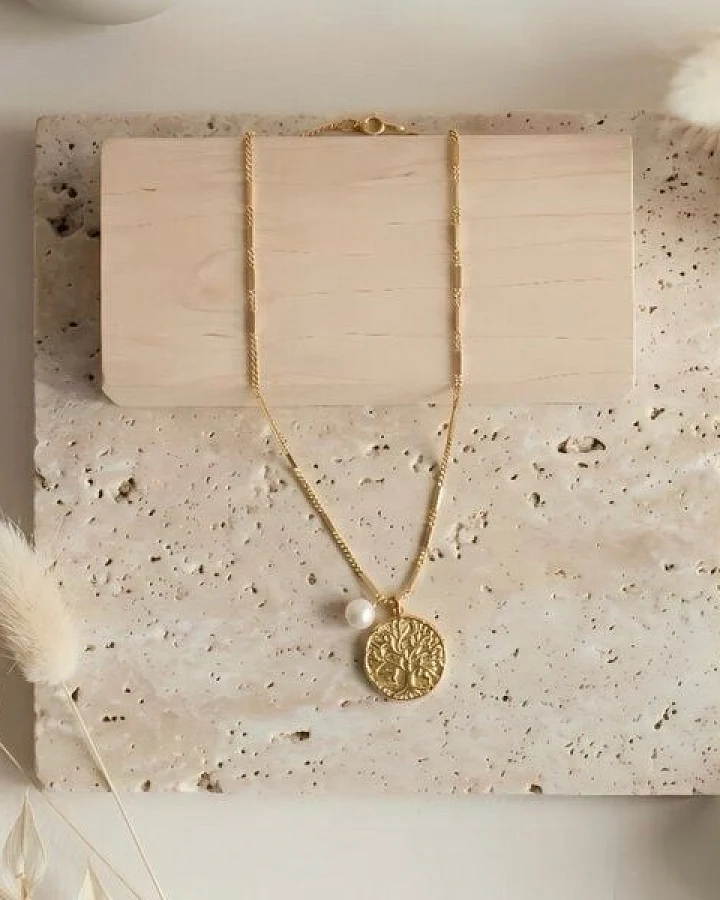 ELEKTROPULLI Superfeine Charm Anhänger Kette