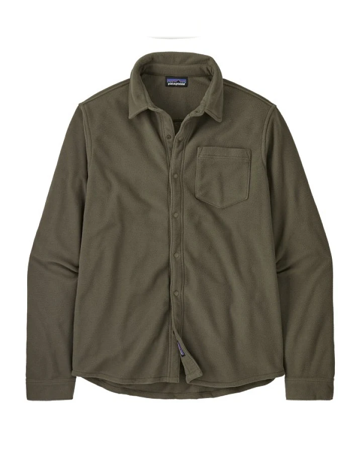 Patagonia - Micro D Shirt - Hemd Gr XS braun
