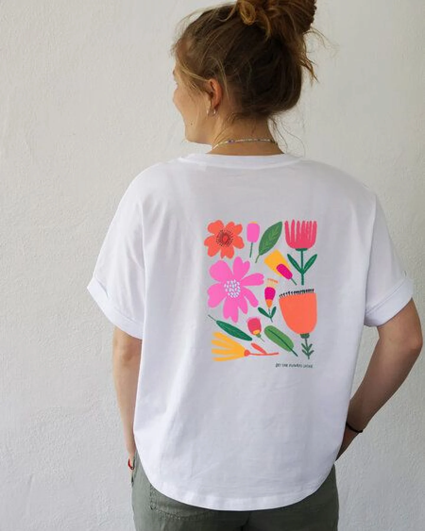 Kultgut Artdesign Biofair - Oversize Shirt/ Hello – Ansicht 2