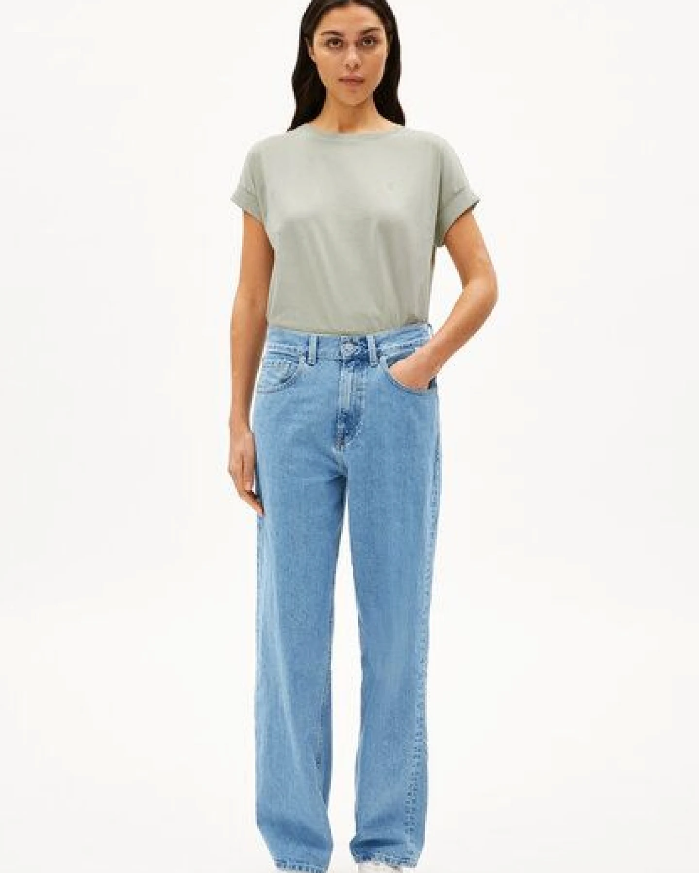 ARMEDANGELS IDAARA Damen T-Shirt aus Bio-Baumwolle – Ansicht 4