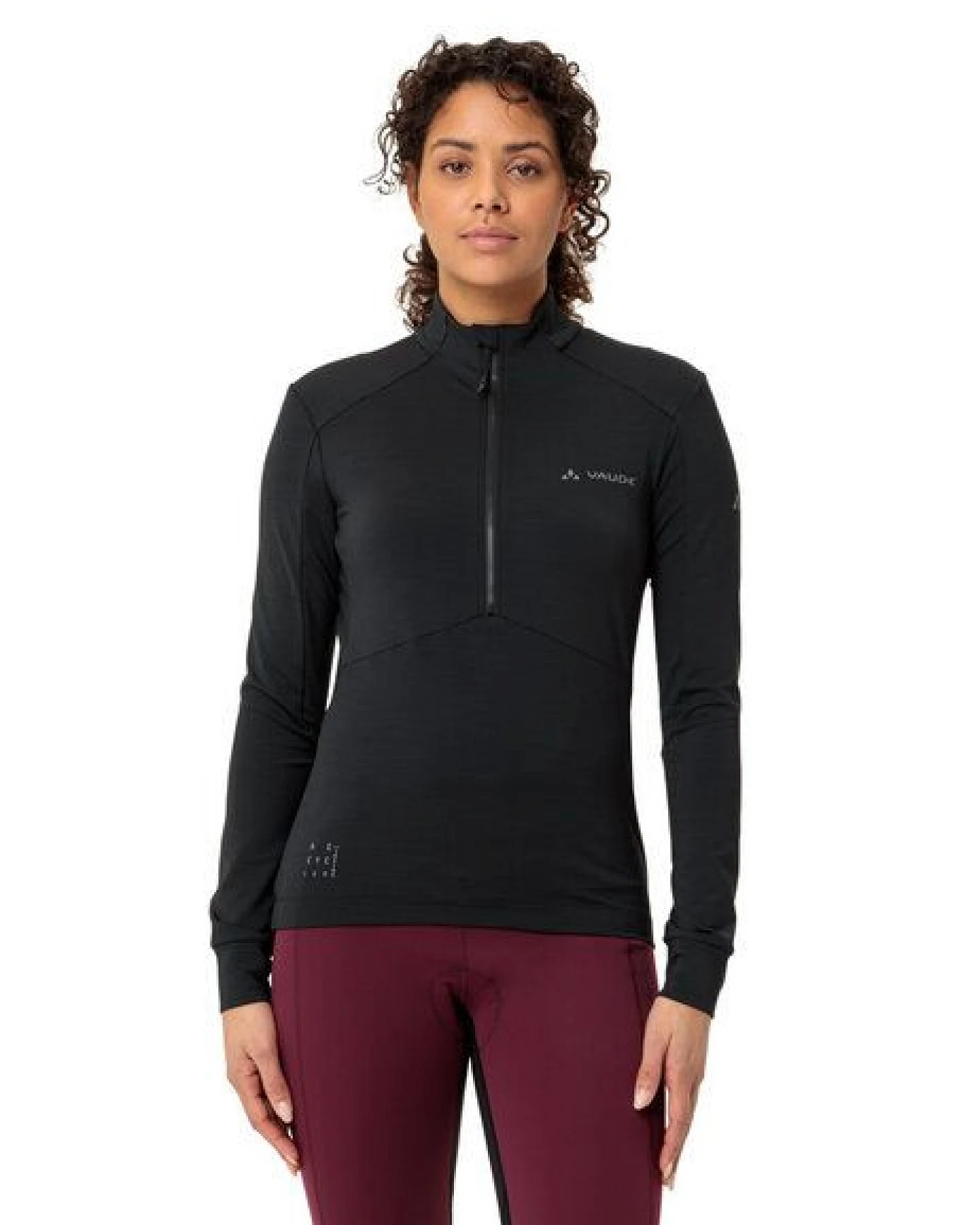 VAUDE Trikot Women's Kuro Halfzip LS Tricot – Ansicht 3