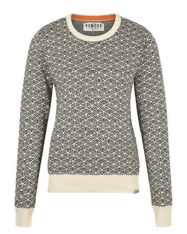 Komodo Pullover Tara Jumper black-white