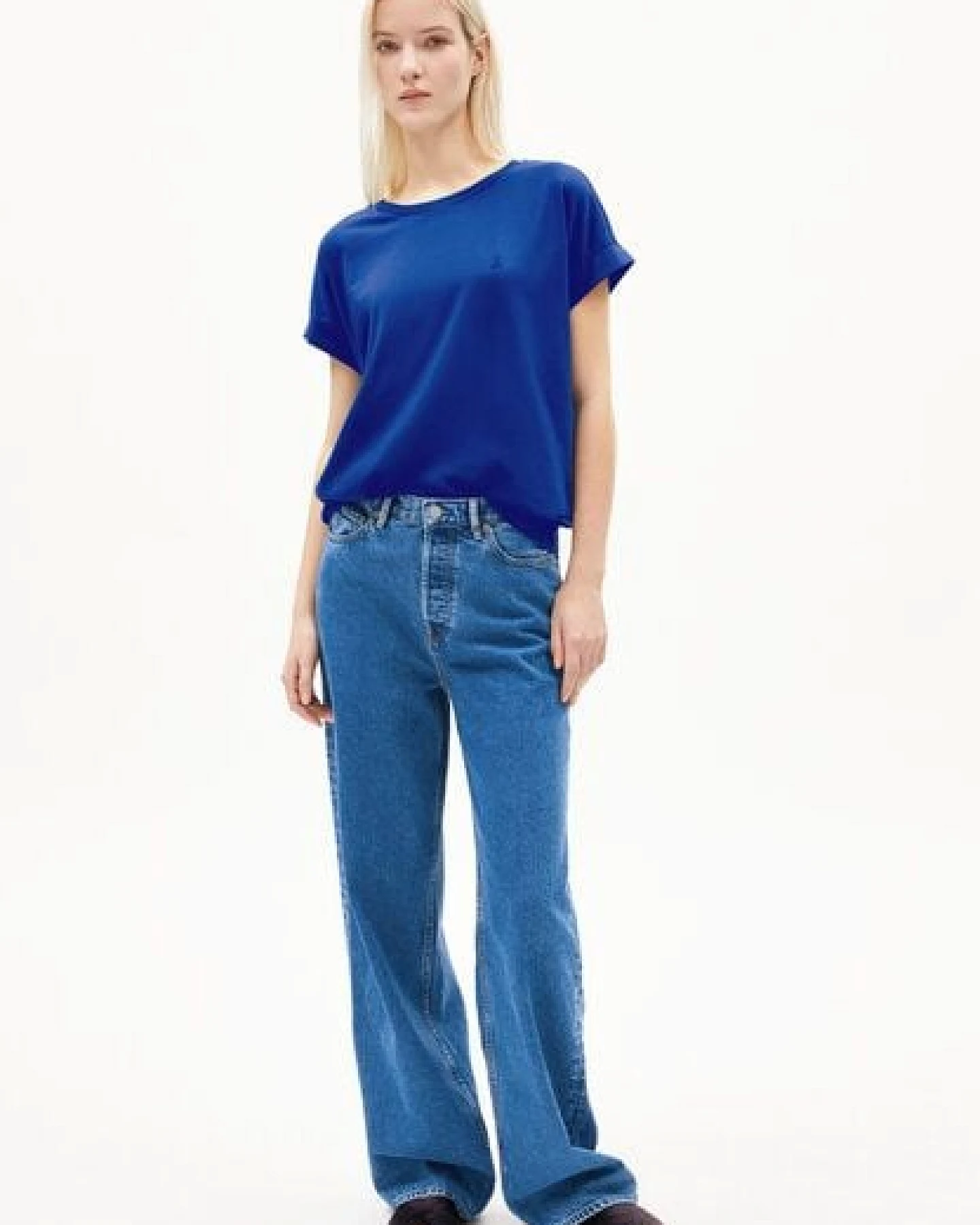 ARMEDANGELS IDAARA Damen T-Shirt aus Bio-Baumwolle – Ansicht 4