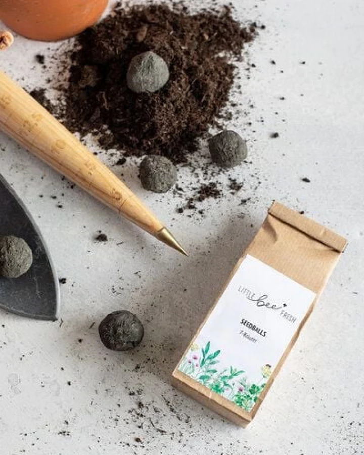 little bee fresh 7 St. Seedballs – wilde Kräuter