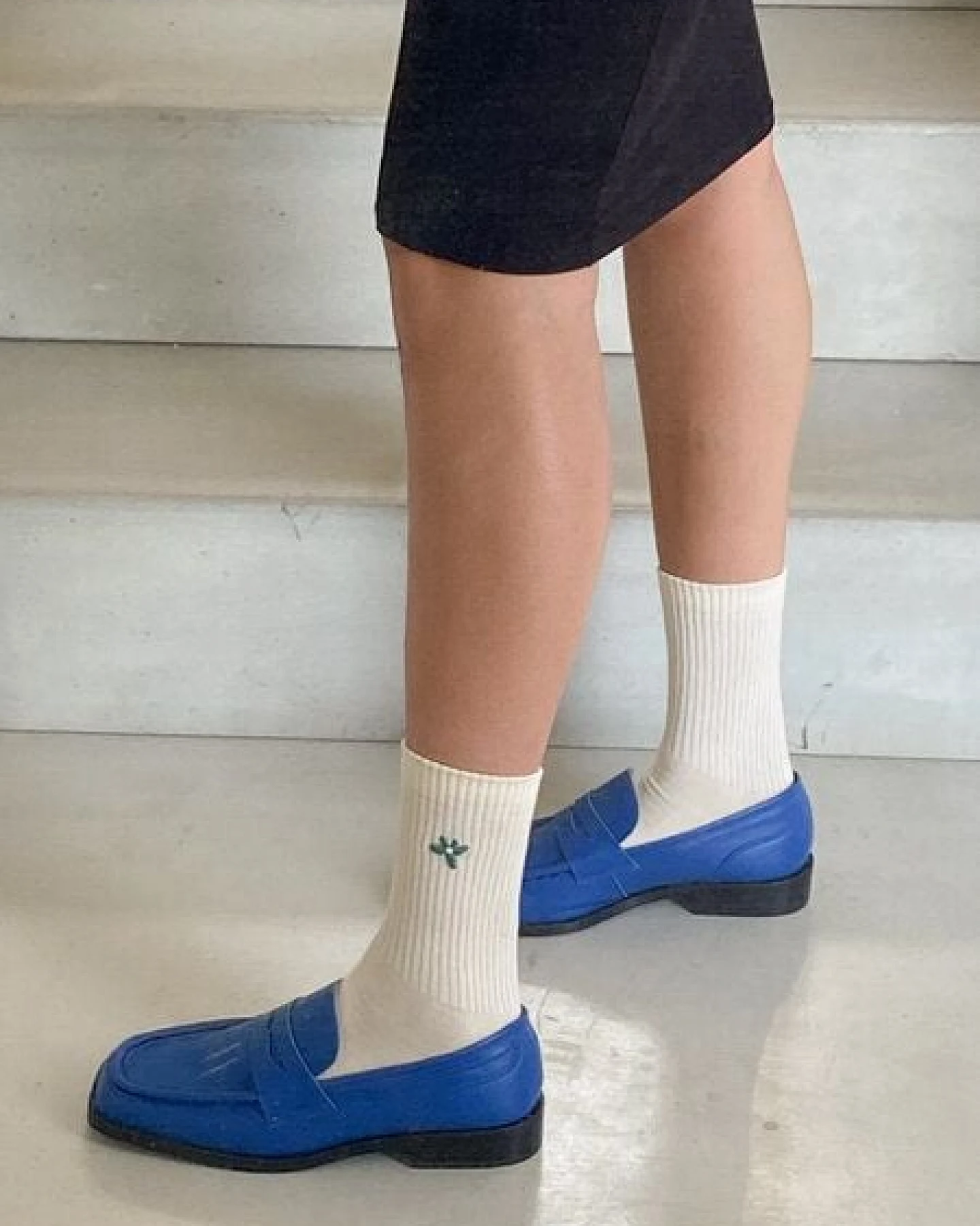 Jutelaune Green Flower Socks – Ansicht 2