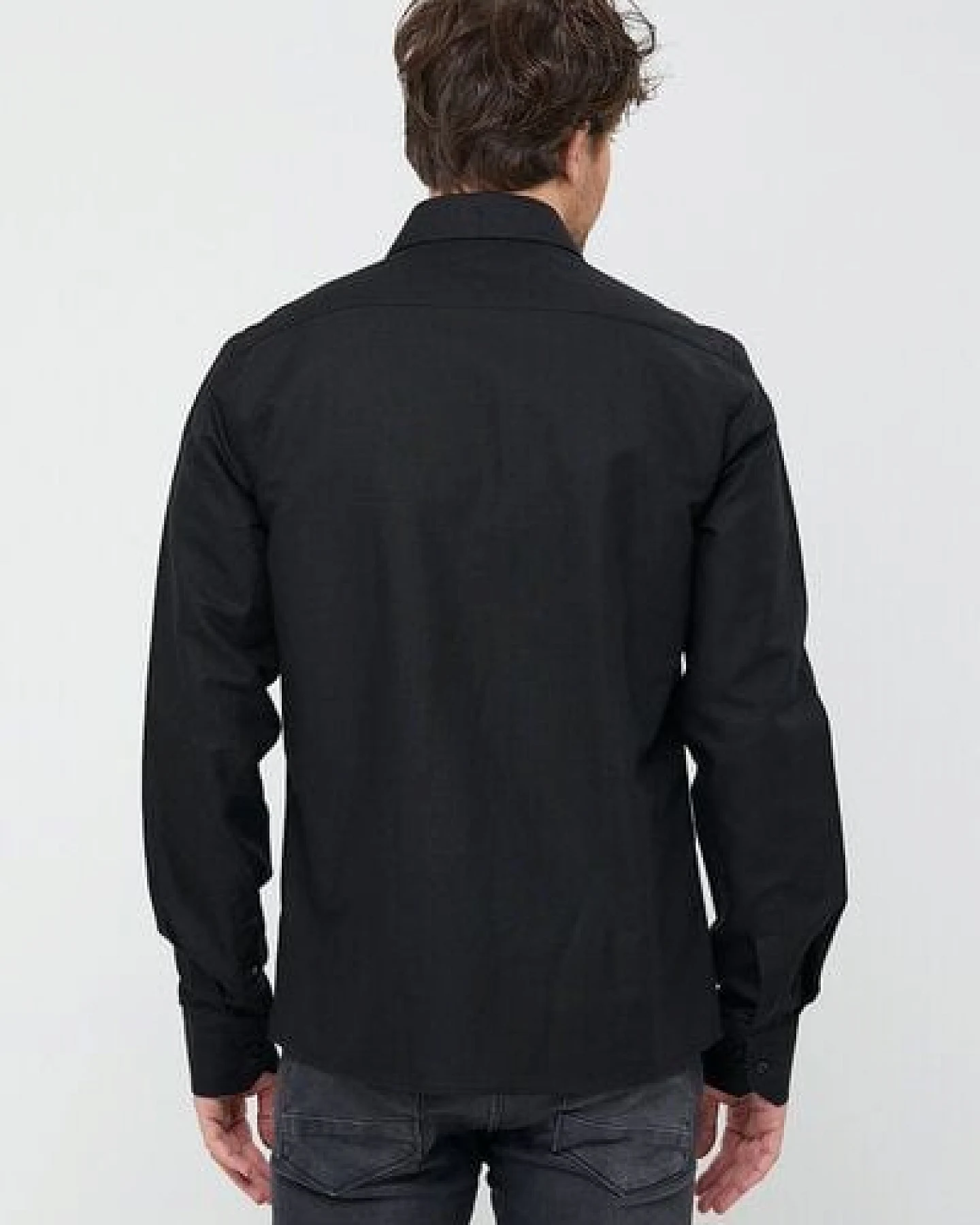 Bruno Barella Herren Classic Business Hemd aus Bio-Baumwolle – Ansicht 3