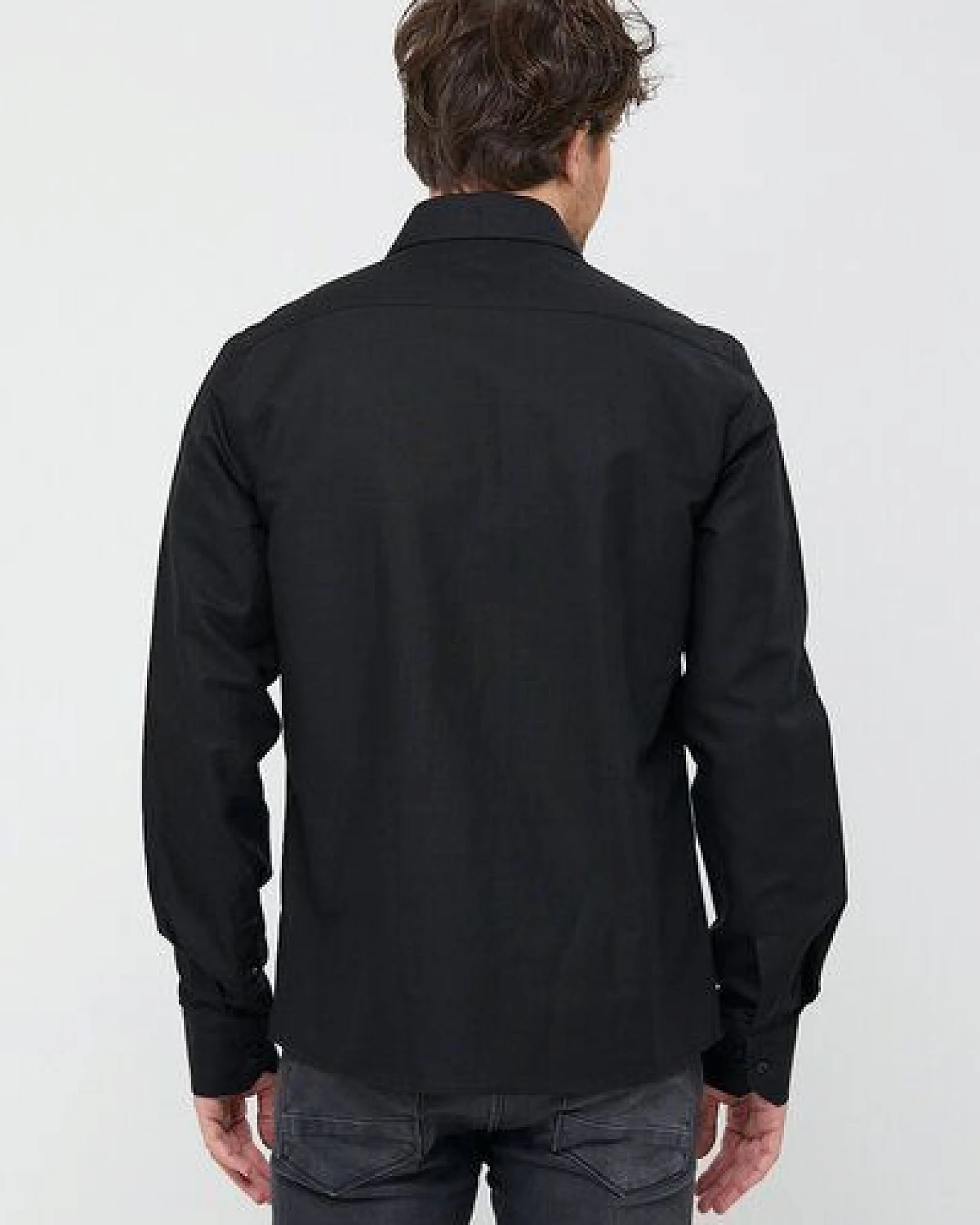 Bruno Barella Herren Classic Business Hemd aus Bio-Baumwolle – Ansicht 3
