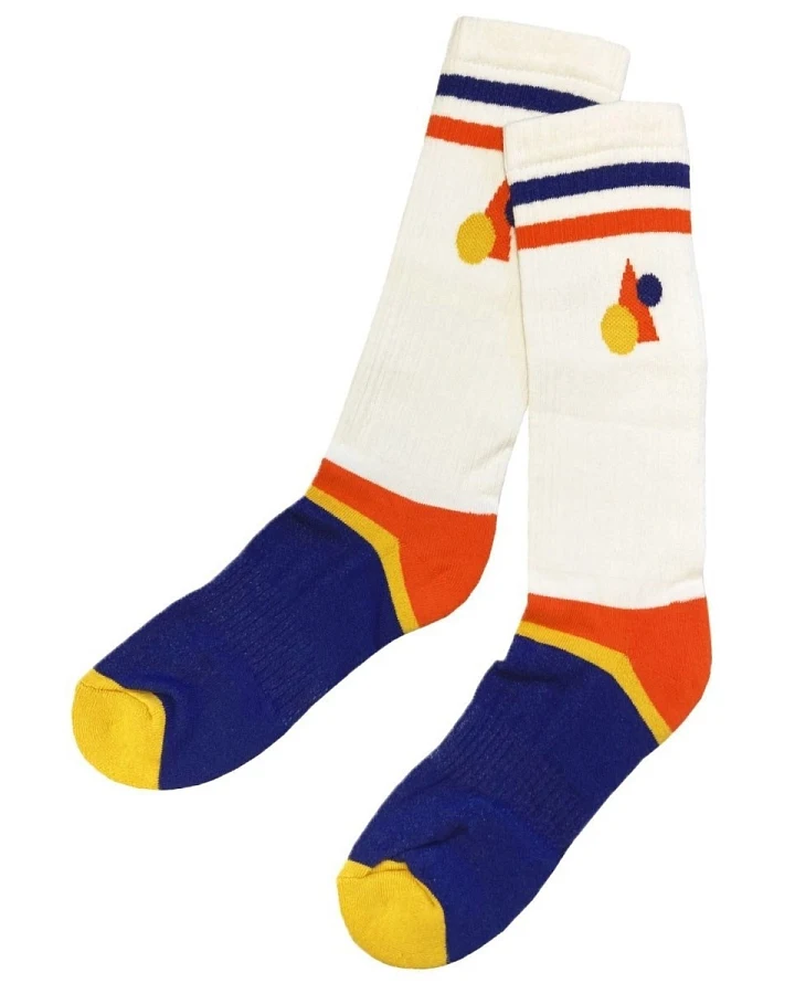 Damen Tennissocken Bio-Baumwolle Geo Rakete Gr.35-38