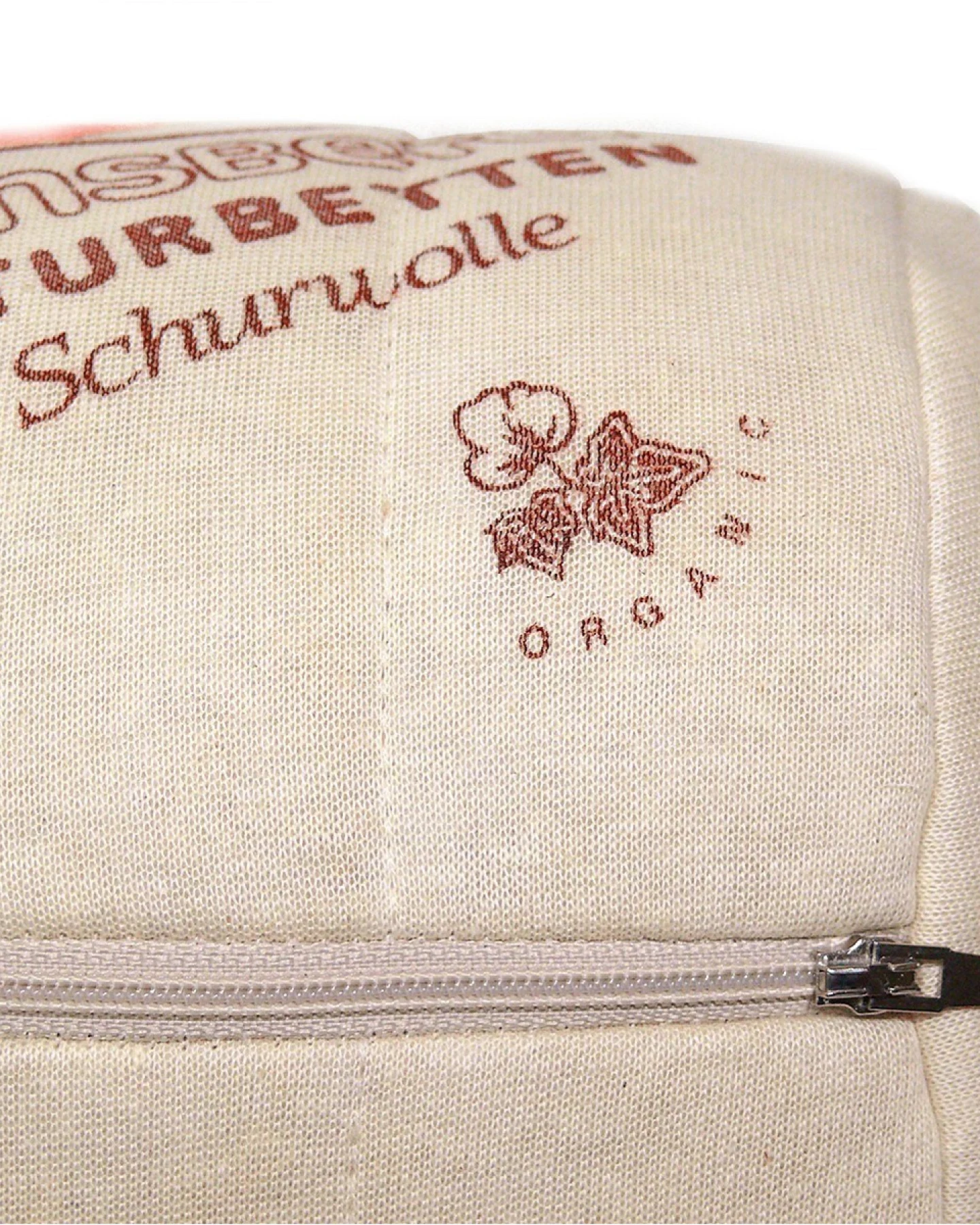 Lonsberg Nackenrolle Bio-Schurwolle natur Maße 40 x 15 cm – Ansicht 2