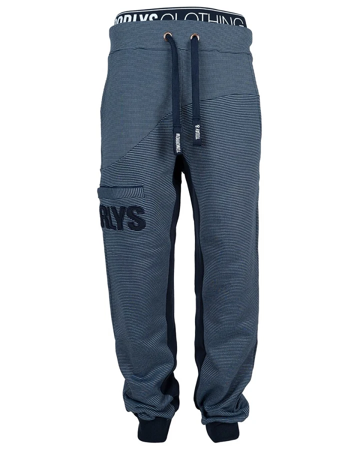 Jogginghose SUNDAG MarineStriped/Navy Unisex Damen 3XL / Herren XXL