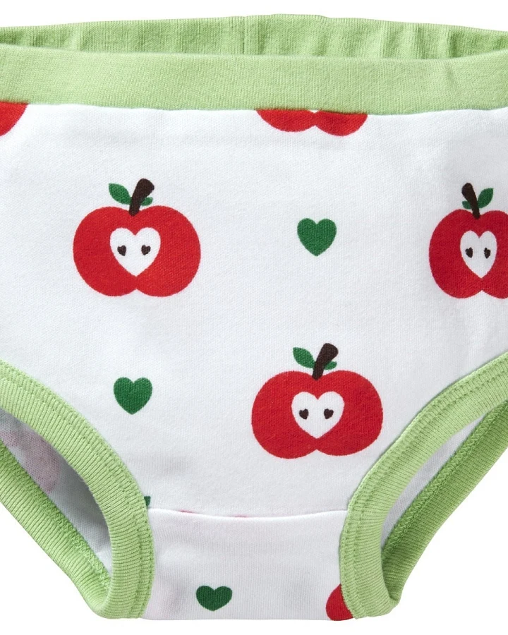 Kinder Slip Bio-Baumwolle Apfel Gr. 86/92