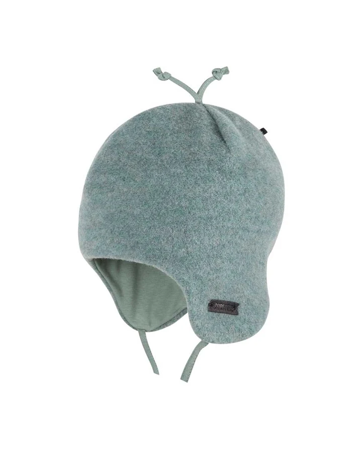 PURE PURE by Bauer Baby und Kindermütze Fleece salbei Gr.43