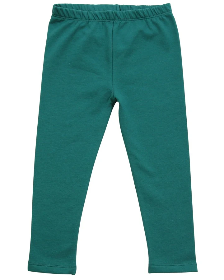 Kinder Leggings Thermo Bio-Baumwolle smaragd Gr.86/92