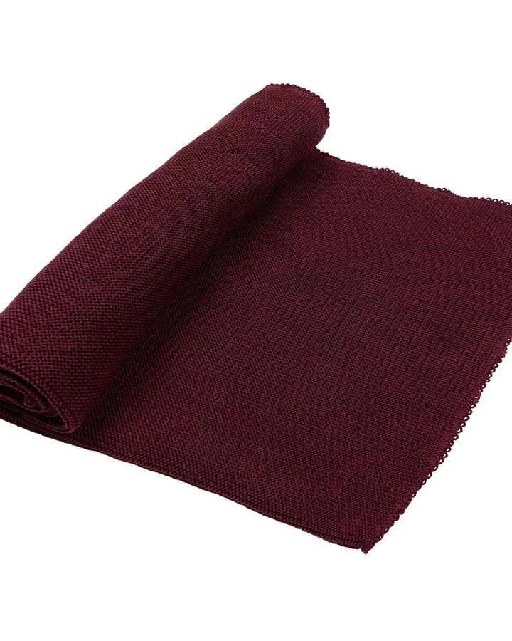 Wickeldecke Schuwolle (kbT) kirsch ca. 80 x 90 cm