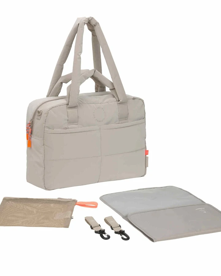 Wickeltasche - Everyday Bag, Beige 43 x 15,5 x 31 cm