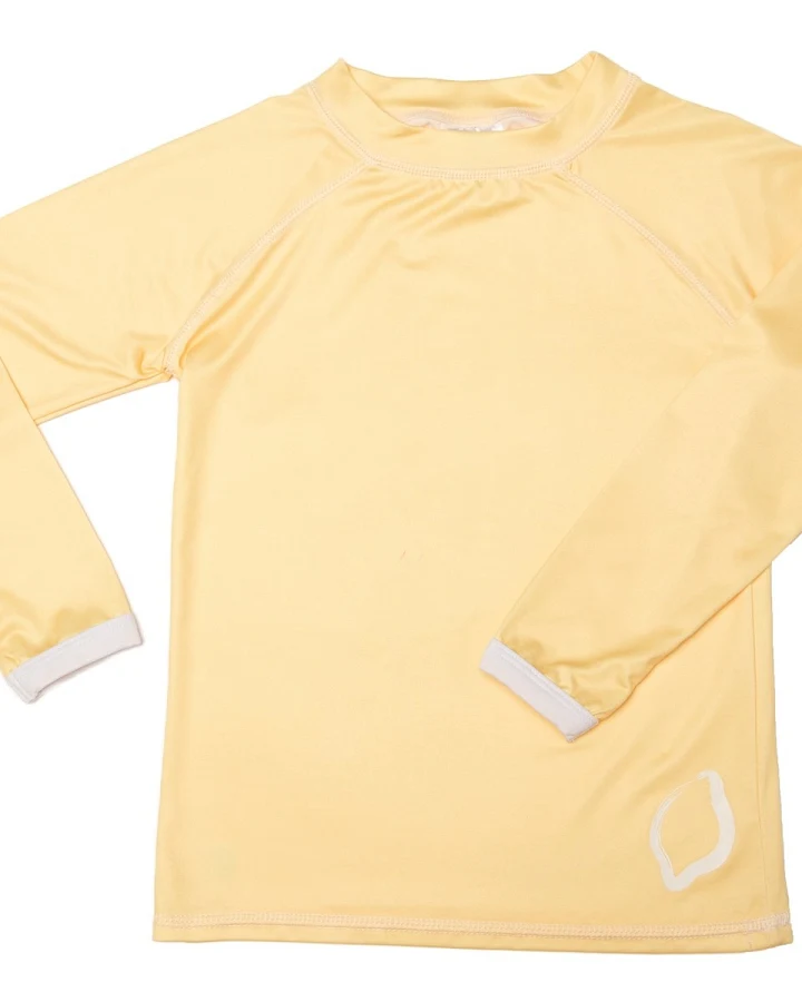 Kinder Langarmshirt Badeshirt "Yellow" Gr.92/98