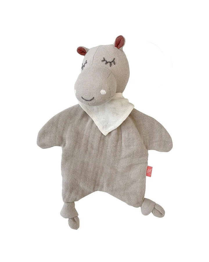 Schmusetuch Hippo 35 x15 x12 cm