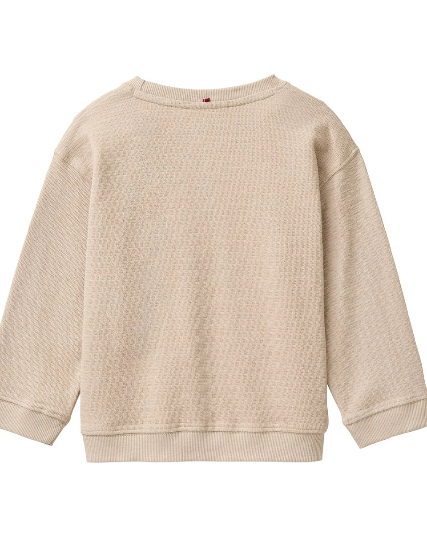 People Wear Organic Sweat-Pullover dunkelsand Gr. 98/104 – Ansicht 2