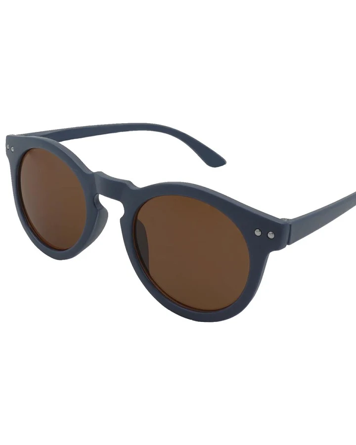 KIDS-Sonnenbrille, UV 400, retro graphit Onesize, 6-7 Jahre