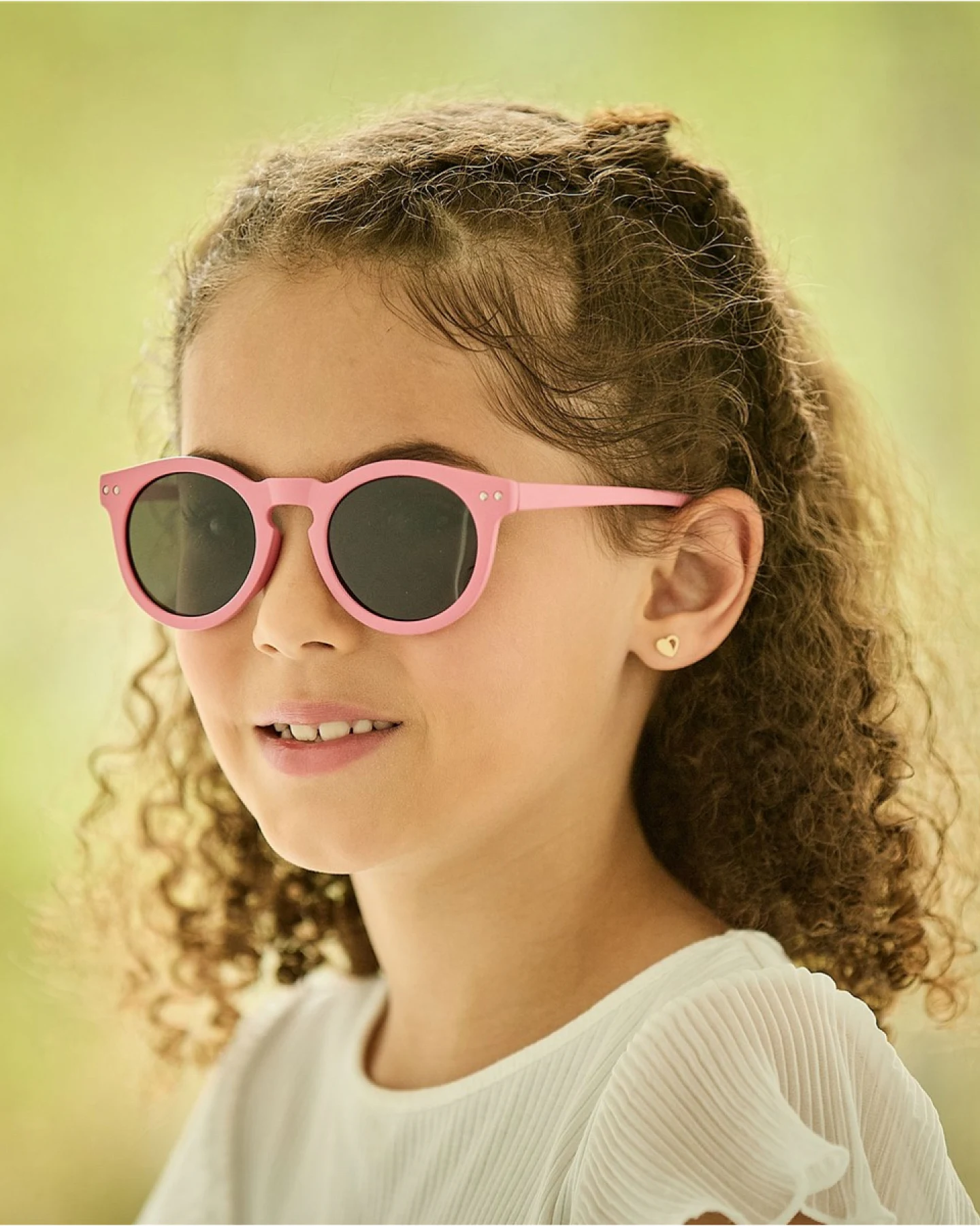 KIDS-Sonnenbrille, UV 400, retro rose tan Onesize, 6-7 Jahre – Ansicht 2