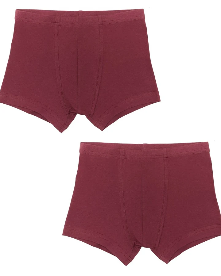Jungen Retroshorts Bordeaux 2er Pack Gr. 104