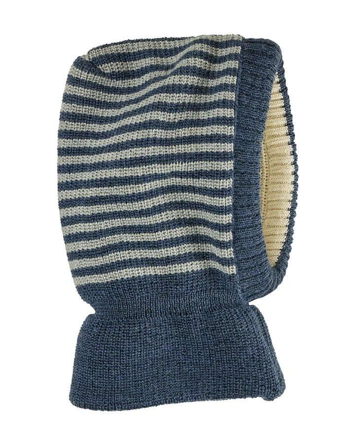 Baby und Kinder Schalmütze jeans-grau Gr. 46/48