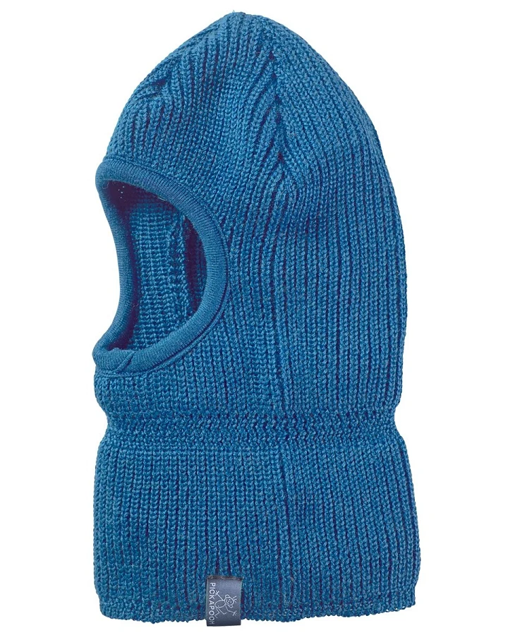 Pickapooh Baby und Kinder Schlupfmütze Wolle Seide ocean Gr.1 (44-50)