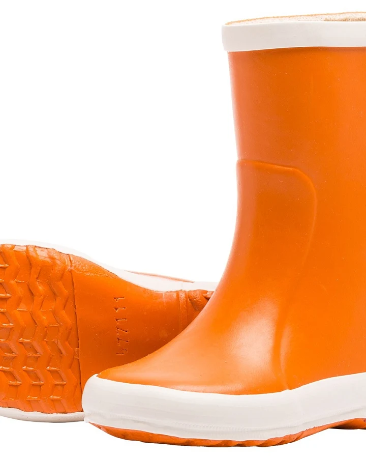 Kinder Gummistiefel "Beppo" Naturkautschuk orange Gr.23