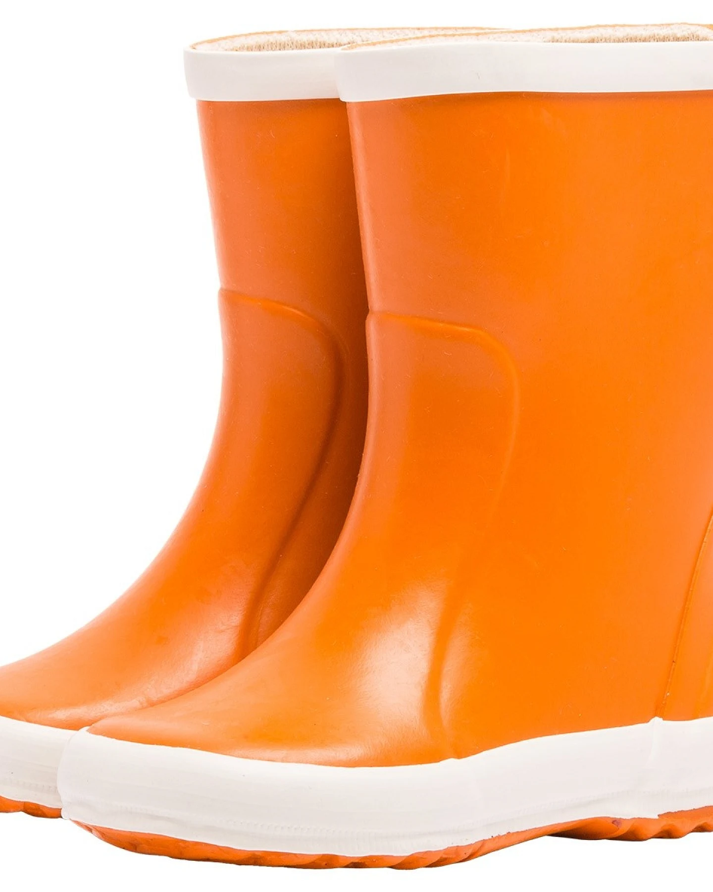 Kinder Gummistiefel "Beppo" Naturkautschuk orange Gr.23 – Ansicht 2