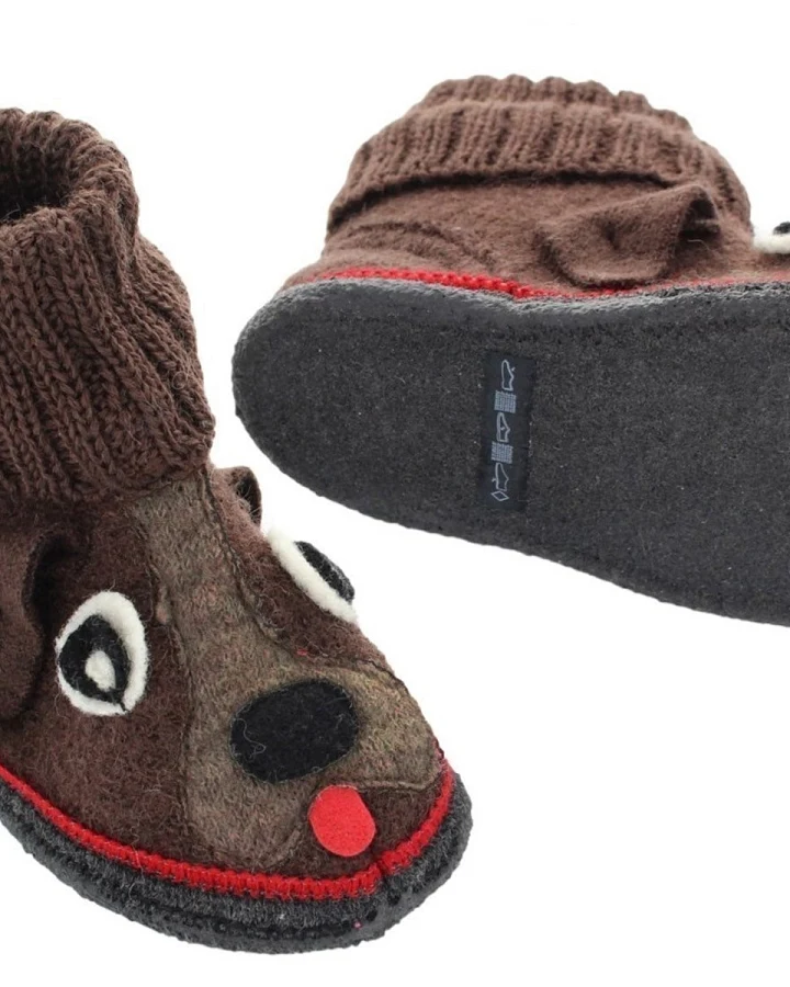 Kinder Hausschuhe Hüttenschuhe Waldi Gr.23